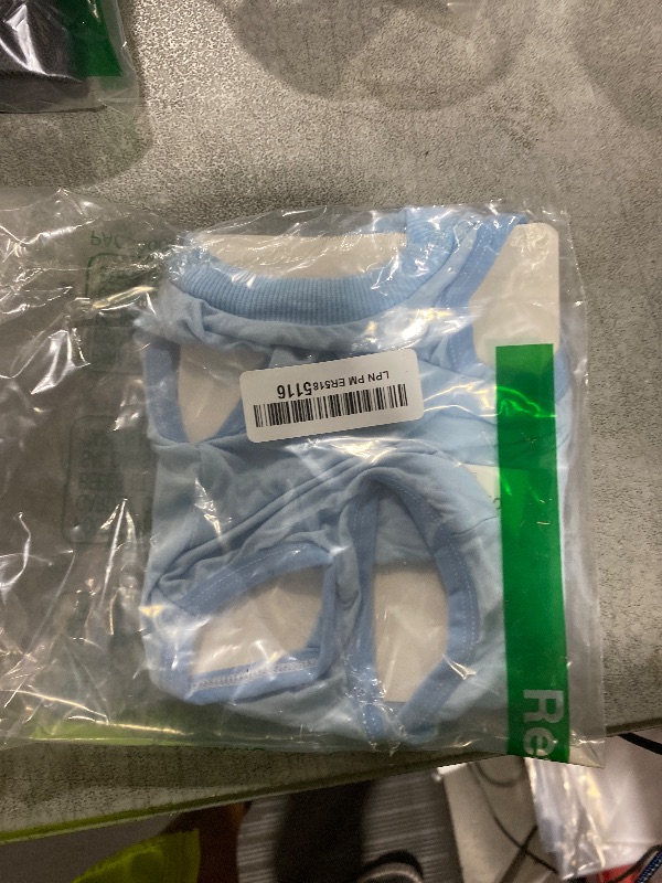 Photo 1 of Avont Cat Recovery Suit - Kitten Onesie for Cats After Surgery, Cone of Shame Alternative Surgical Spay Suit for Female Cat, Post-Surgery or Skin Diseases Protection -Blue(S)