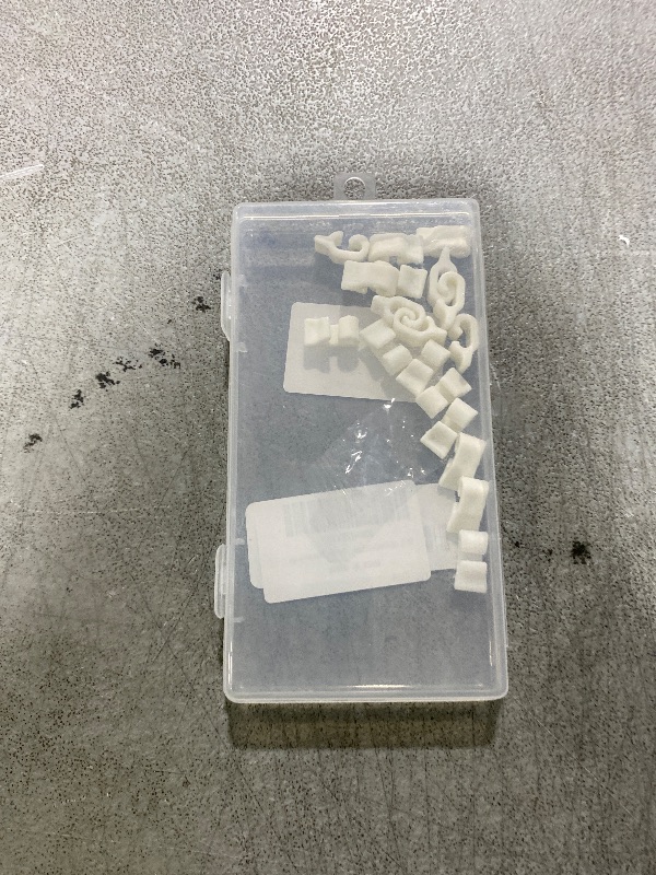 Photo 1 of 60 Pcs Detachable Pet Cage Door Clip, Plastic Lock Snap Cat Fence, White Rabbit Cages Connector Clamp for Small Pet Bird Hamster Cage