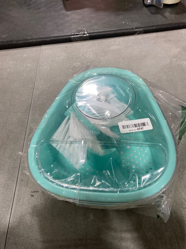 Photo 1 of JOYMOOP Fruit Cleaner Spinner JOYLOOP, Large Fruit Washer Spinner, Fruit Cleaner Spinner with Fruit Washer Bowl, Vegetable Fruit Spinner Washer,Fruit and Vegetable Scrubber