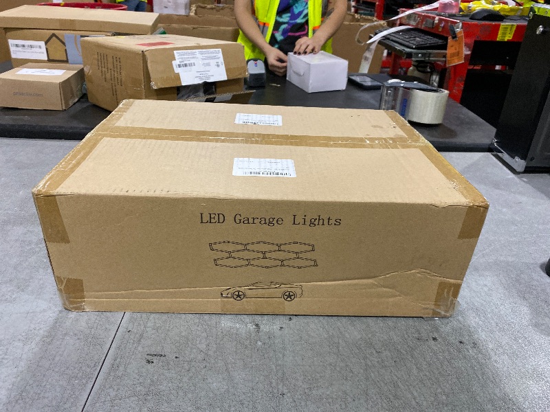 Photo 1 of MODERN Hexagon Garage Light: Higher Brightness 38880 Lumens Honeycomb Garage Light, 8 Grid Systems 6500K, Hexagon Garage Grid Lighting for Garage, Gym, Car Detailing Shop etc.