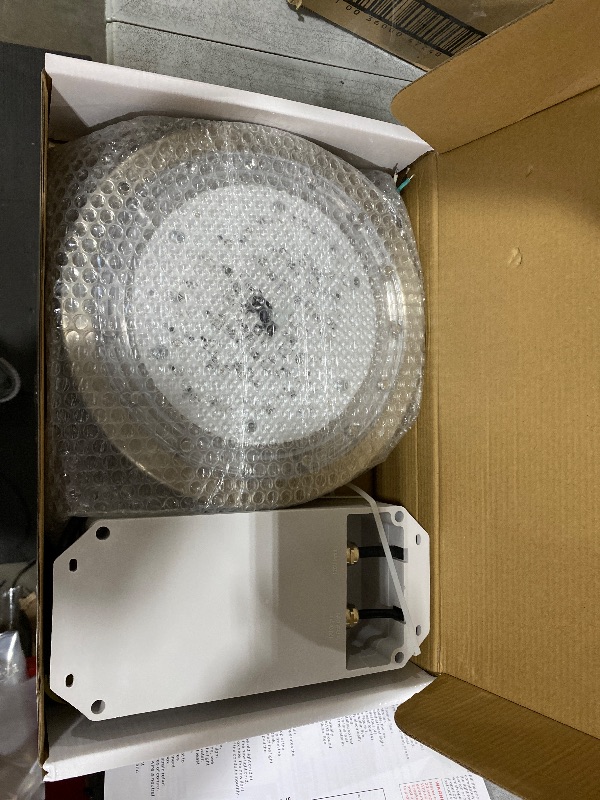 Photo 1 of Poolexa 10 Inch LED Multicolor Inground Pool Light – Stainless Steel Housing, 100ft Cord, RGB Controller for Wet Niche