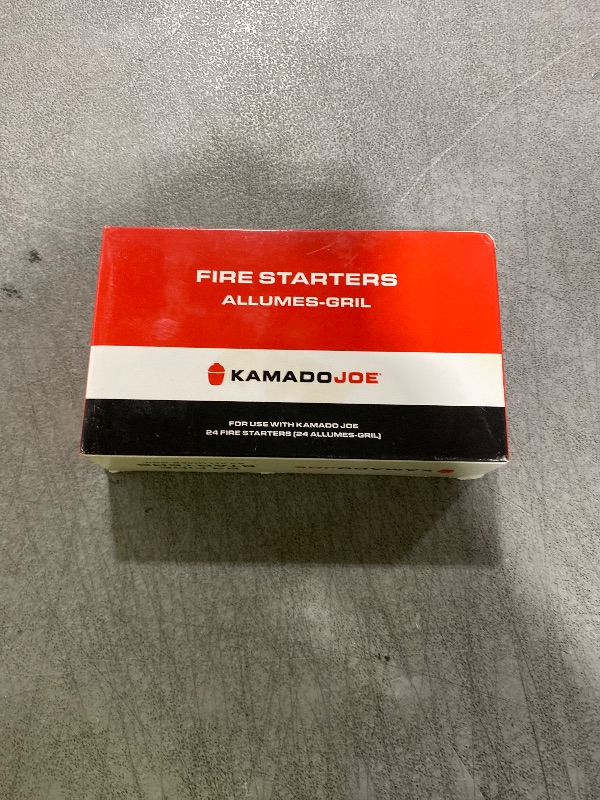 Photo 1 of Kamado Joe Pure Paraffin All-Natural Odorless Wax Cube Fire Starters, Made for All Kamado Joe Charcoal Grill and Compatible with All Charcoal Grills & Fireplaces, 24-count, Model KJ-FS