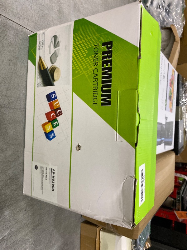 Photo 1 of Replacement Toner Cartridge for CE390A – Remanufactured Standard Yield Laser Printer Cartridge for HP