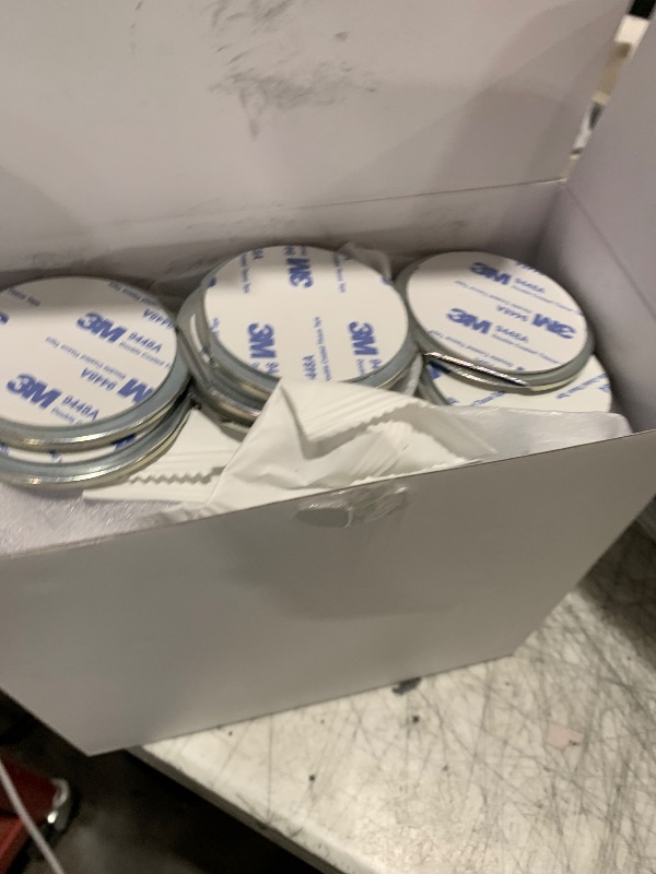 Photo 1 of Ecoey  Alarm Fire Detector, Battery Included Photoelectric Smoke Detector with Test Button and Low Battery Signal, Small Fire Alarm for Home, Bedroom FJ136GB, 8 Packs