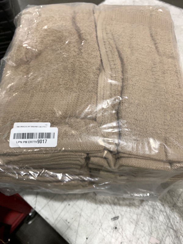Photo 1 of LANE LINEN Washcloths 12 Pack - Spa & Salon Quality - 100% Ring Spun Mercerized Cotton Face Towels - Very Soft & Absorbent Wash Cloths for Body, Beauty, Home, Gym - Fingertip Towels - 13"x13", Taupe