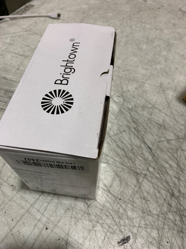 Photo 1 of Brightown E26 Rechargeable Light Bulb with Remote and Timer, Battery Backup Bulb for Sconces and Lamps, Magnetic Bulbs for Non-Hardwired Fixture, 3 Color Temperatures + 9 RGB Colors, Dimmable, 2 Pack