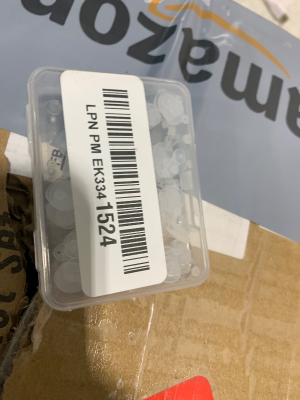 Photo 1 of Hicarer 200 Pcs Clear Piercing Disc for Piercing Bump 3/5/ 7/9 mm Clear Silicone Earrings Backs Plastic Disc Pads Stabilizer, Earring Backs Stopper Earlobe Support Patches, 4 Sizes