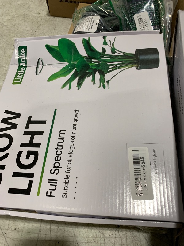 Photo 1 of 10" Grow Lights for Large Indoor Plants, Full Spectrum Indoor Plant Light for Indoor Growing with Timer,Height Adjustable Auto On/Off 3/9/12H, 9 Brightness,Led Tall Halo Grow Light for House Plants