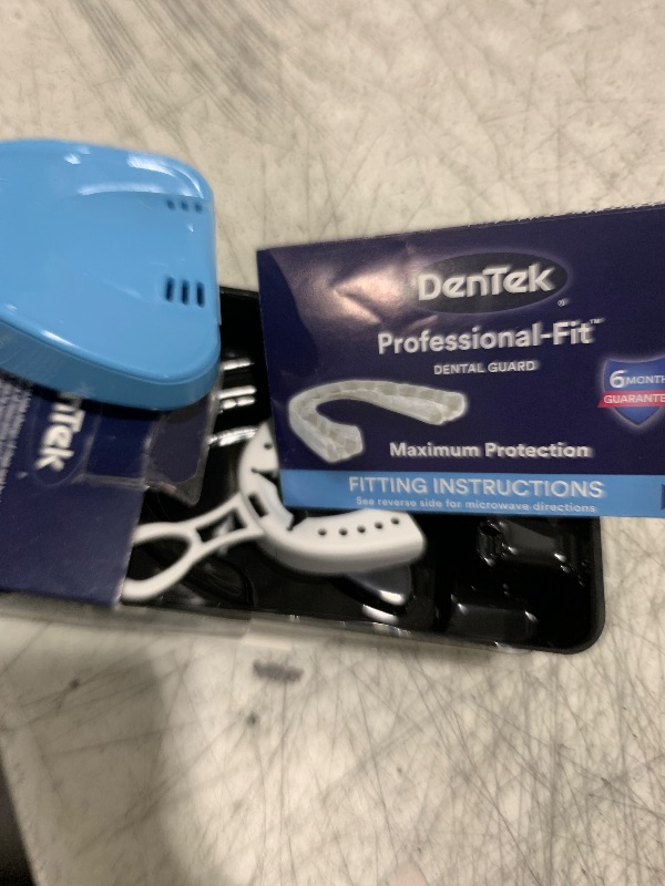 Photo 1 of DenTek Professional-Fit Dental Guard, Mouth Guard for Grinding Teeth at Night, 1 Count