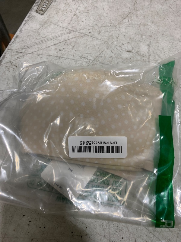 Photo 1 of Warner's Women's No Side Effects Underarm-Smoothing Comfort Wireless Lightly Lined T-Shirt Bra 1056, Butterscotch/White Dot Print, 34B