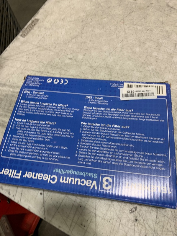 Photo 1 of 3 Filter for Miele Vacuum Cleaner [Compact C1 & C2, Complete C2 & C3, S8340, S4000–S8999] [Replaces SF-HA 50] – 3x HEPA & 3x Motor Filter – Not Compatible with Classic C1 or Complete C1 Series
