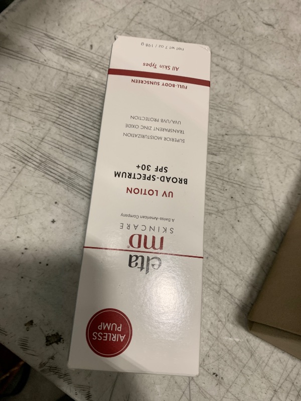 Photo 1 of EltaMD UV Lotion Body Sunscreen, SPF 30+ Sunscreen Lotion, Made with Zinc Oxide and Hyaluronic Acid, 7.0 oz Pump