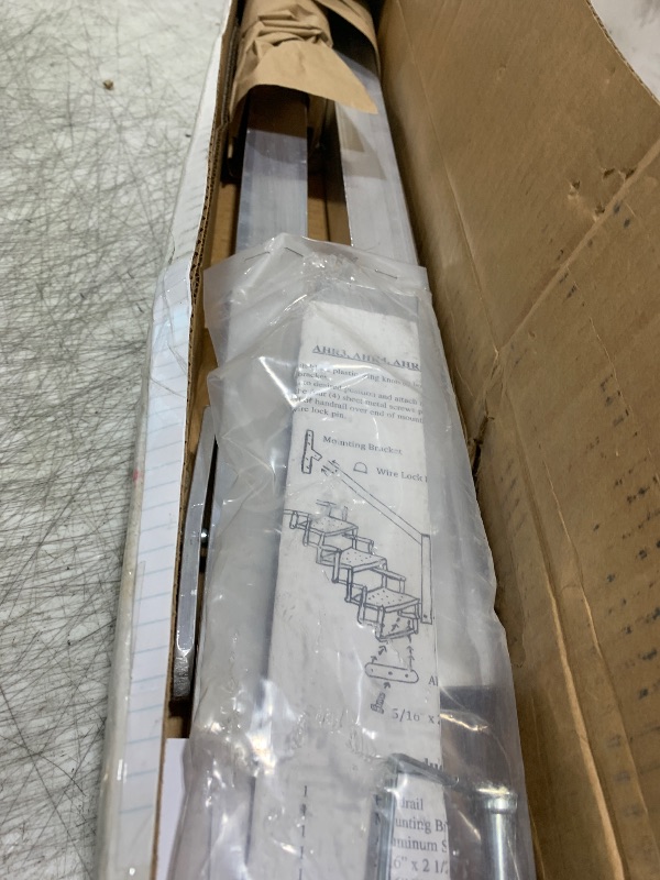 Photo 1 of CR Brophy Machine Works AHR3 Scissor Step Hand Rail with 3 Step