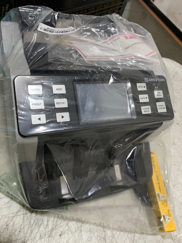 Photo 1 of CN5 Money Counter Machine Mixed Denomination Value Counting UV/MG/IR/DD Counterfeit Detection, USD, EUR, MXN, GBP and CAD Business Money Counter