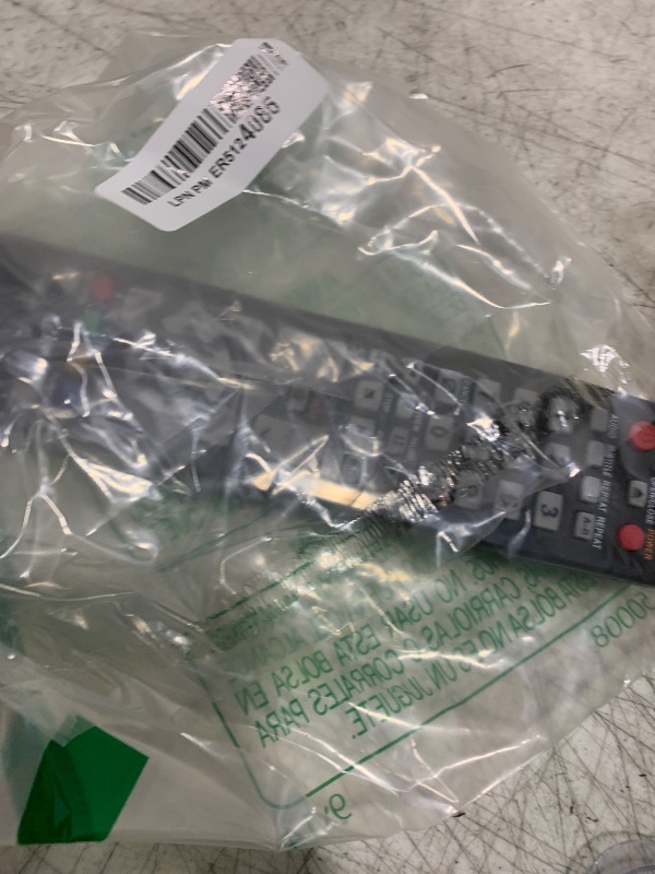 Photo 1 of AK59-00104K Replacement Remote Control fit for Samsung BD Bluray Disc DVD Player BD-P1620 BD-P1620A BD-P1580 BD-P1600 BD-P1600A BD-P3600 BD-P3600A BD-P1590 BD-P1590C AK5900104K