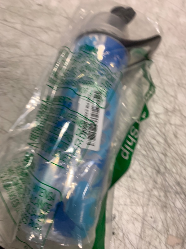 Photo 1 of O2COOL ArcticSqueeze Insulated Mist 'N Sip Squeeze Bottle 20 oz., Blue/Blue Splash