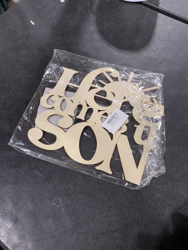 Photo 1 of Here Comes The SON Wooden Baby Shower Backdrop Sign, Sun Themed Baby Shower Party, for Welcome Boy Birthday Wall Decorations
