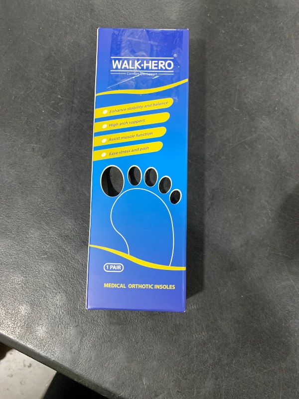Photo 1 of Plantar Fasciitis Insoles for Men Women - Orthotics Inserts, Shoe Insoles Arch Support Flat Feet Inserts Work Boot Insoles for Standing All Day (Mens 7-7 1/2 | Womens 9-9 1/2)