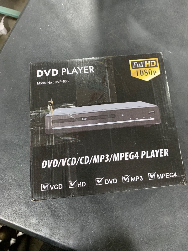 Photo 1 of DVD Players for TV with HDMI,Plays All Regions and Formats,CD Player for Home,Support 1080P Video/CD/DVD/VCD/JPEG/USB, Remote, HDMI and RCA Cables Included