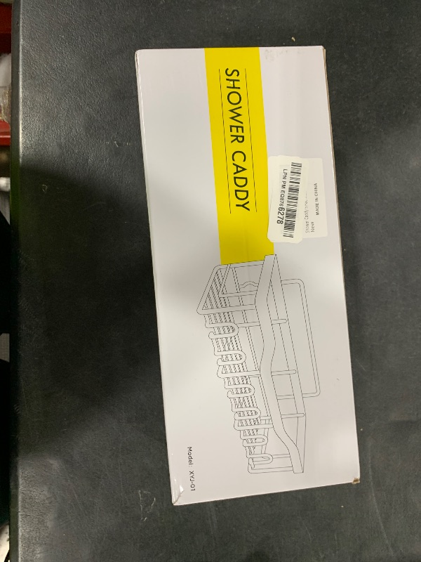 Photo 1 of  Black EUDELE 5-Pack Rustproof Stainless Steel Shower Caddy – No Drill Adhesive Bathroom Organizer with Large Capacity, Spacious Shower Shelves for Inside Shower, Kitchen & Home Decor Storage-XL Size