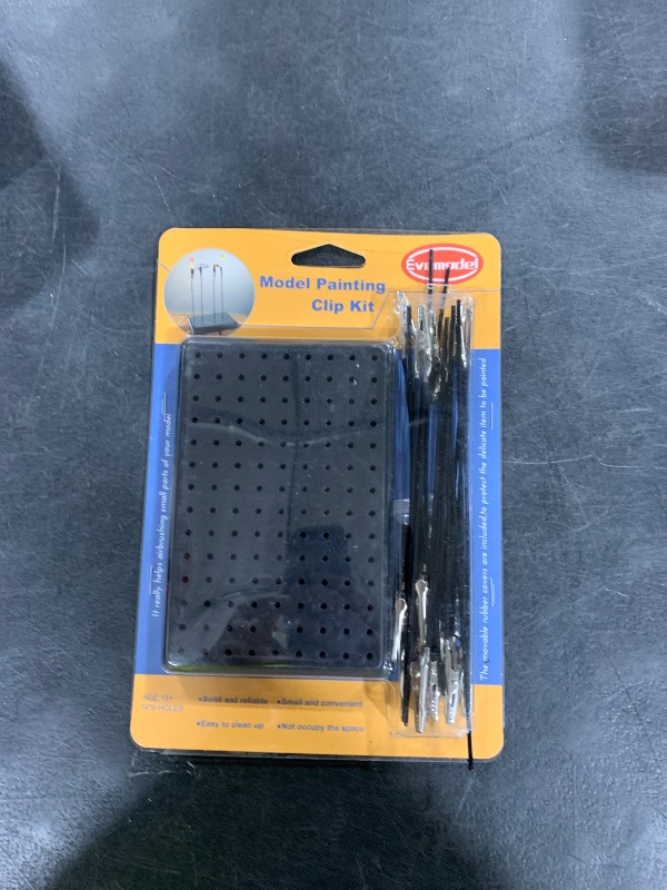 Photo 1 of GJJC09B 1PC Painting Stand Base and 20PCS Alligator Clip Stick Set Modeling Tools for Airbrush Hobby Model Parts New
