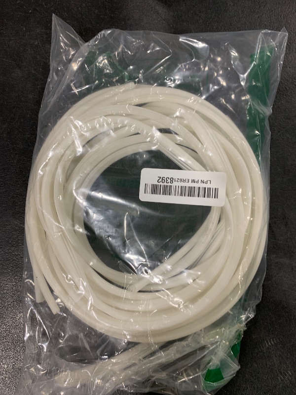 Photo 1 of Window Weatherstrip Seal 1/4" Bulb Bubble Kerf Mount Bulb Gasket Window Weather Stripping Kerf - 4 Colors and 5 Length Options (25', White)