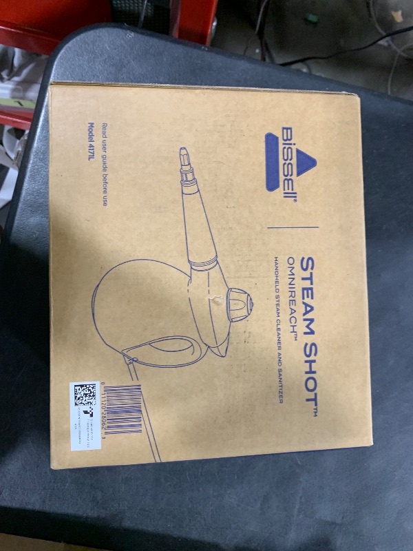 Photo 1 of BISSELL® Steam Shot™ OmniReach handheld portable steam cleaner for tile, grout, windows, bathrooms, kitchens, fabric steaming tool