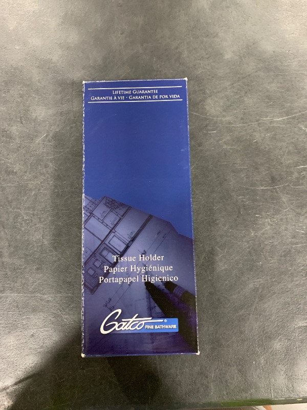 Photo 1 of Gatco 4053A Elevate Standard Tissue Holder, Chrome