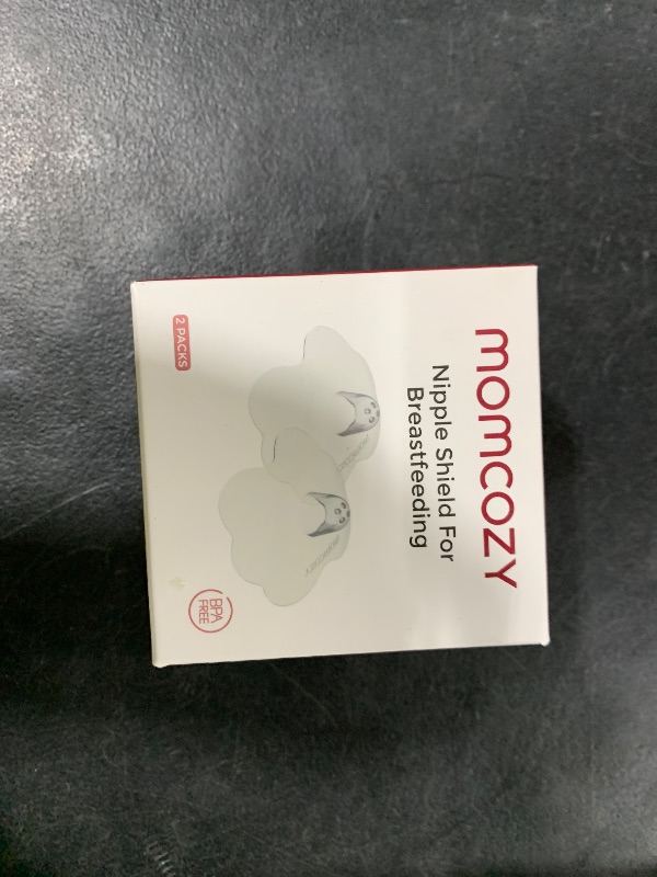 Photo 1 of Momcozy Nipple Shield, Floral Contact Nipple Shield for Breastfeeding Moms with Flat or Inverted Nipples, Made Without BPA/BPS, 20mm, 2 Pairs