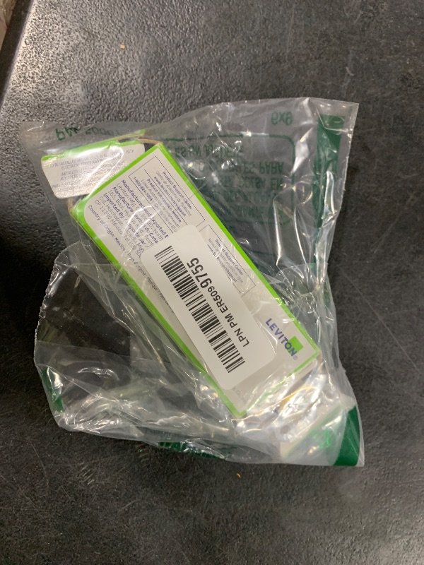 Photo 1 of Leviton 20 Amp, 120/277 Volt Decora Plus Rocker Single-Pole AC Quiet Switch, 5621-2W, White