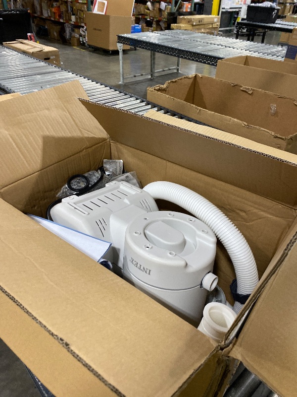 Photo 1 of INTEX C2500 Krystal Clear Cartridge Filter Pump for Above Ground Pools: 2500 GPH Pump Flow Rate – Improved Circulation and Filtration – Easy Installation – Improved Water Clarity – Easy-to-Clean
