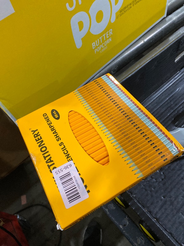 Photo 1 of SKKSTATIONERY 50 Pcs Pre-sharpened pencils, Pencils Sharpened with eraser top, #2 HB pencil, Back to school, 50/box