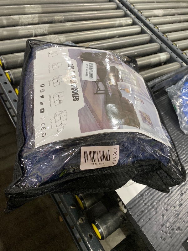 Photo 1 of Timeles Recliner Covers Recliner Chair Covers Reclining Couch Covers Sofa Slipcovers Stretch Soft Washable (Single-Seater, Navy Blue)