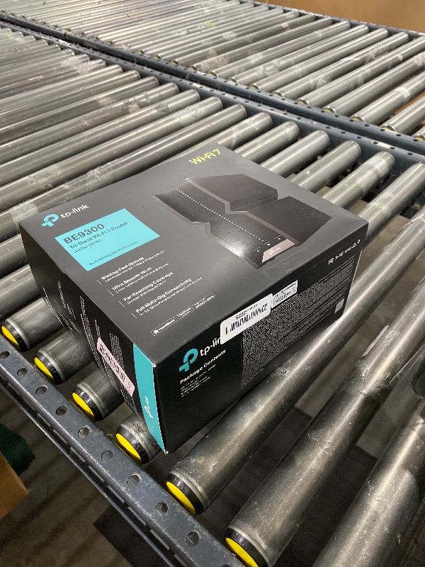 Photo 1 of TP-Link Tri-Band BE9300 WiFi 7 Router (Archer BE550) - 6-Stream, Full 2.5G Ports w/ 6 Internal Antennas, Up to 2,000 Sq Ft, Add Easy-Mesh Device for Extended Coverage, VPN Support, Free Expert Support