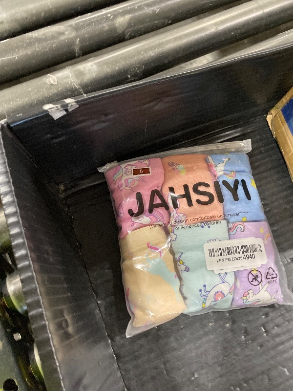Photo 1 of JAHSIYI Girls Underwear Toddler Kids 100% Cotton Panties 5T Children Seamless Briefs Child Unicorn Underpants Comfortable Panty Clothes Size 5 Year Old