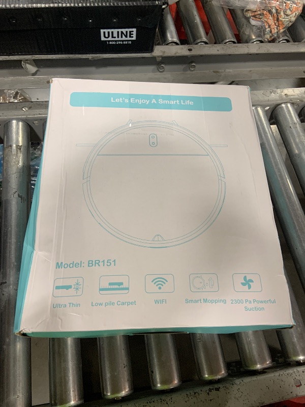 Photo 1 of Robot Vacuum and Mop Combo, Vacuum Cleaner Robot 2 in 1 with Slim 2.87", Schedule, App/Voice Control, 2300 Pa Suction & Long Runtime, Self-Charging, Ideal for Carpet, Hard Floor, Pet Hair