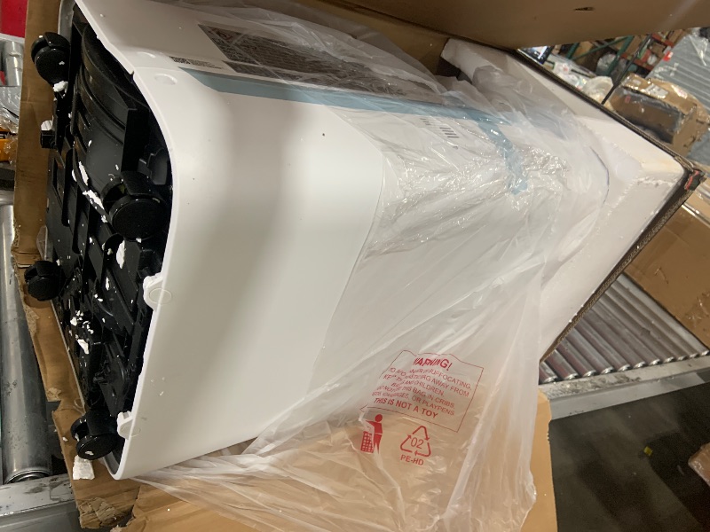 Photo 1 of Frigidaire 4-in-1 Smart Portable Room Air Conditioner with Wi-Fi & Supplemental Heat 14,000 BTU (ASHRAE) / 10,000 BTU (DOE), Cools Up to 700 Sq. Ft., Quiet Operation, White