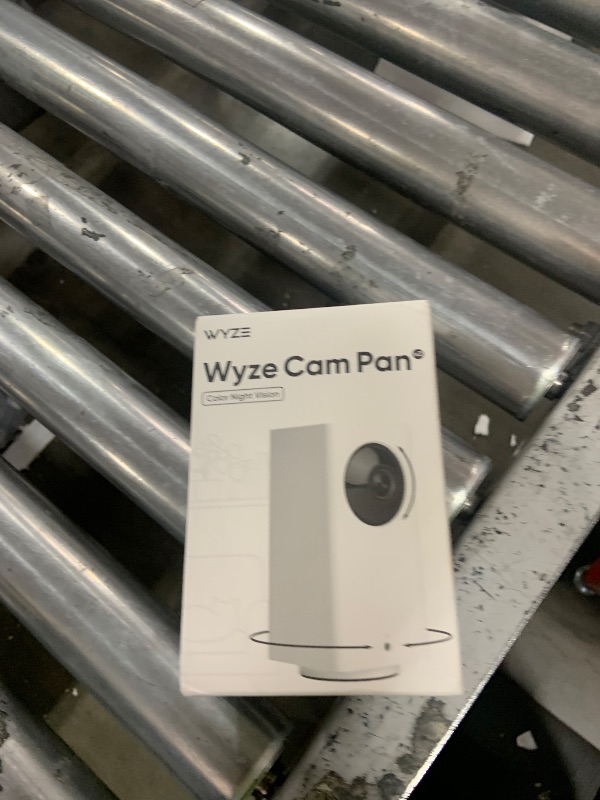 Photo 1 of WYZE Cam Pan v2 1080p Pan/Tilt/Zoom Indoor Security Camera with Color Night Vision, Motion and Sound Detection, Wi-Fi Smart Home Security Camera Compatible with Alexa & Google Assistant, White