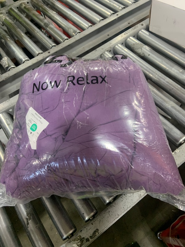 Photo 1 of CozyLux Purple Queen Comforter Set with Sheets - 7 Pieces Bed in a Bag Queen Bedding Sets, All Season Soft 7PC Bed Set with Purple Comforter, Flat Sheet, Fitted Sheet, Pillowcases & Pillow Shams
