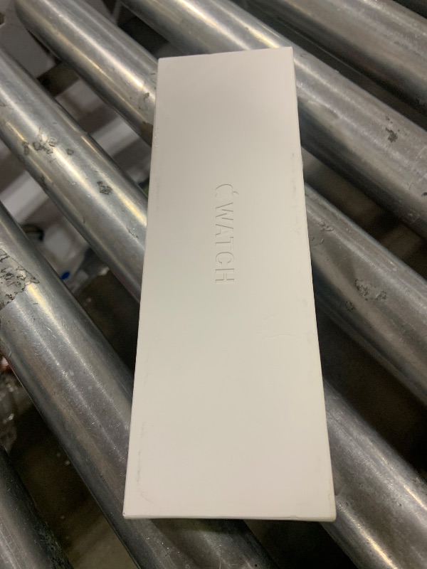 Photo 1 of Apple Watch Series 10 [GPS 46mm case] Smartwatch with Jet Black Aluminium Case with Ink Sport Loop. Fitness Tracker, ECG App, Always-On Retina Display, Carbon Neutral