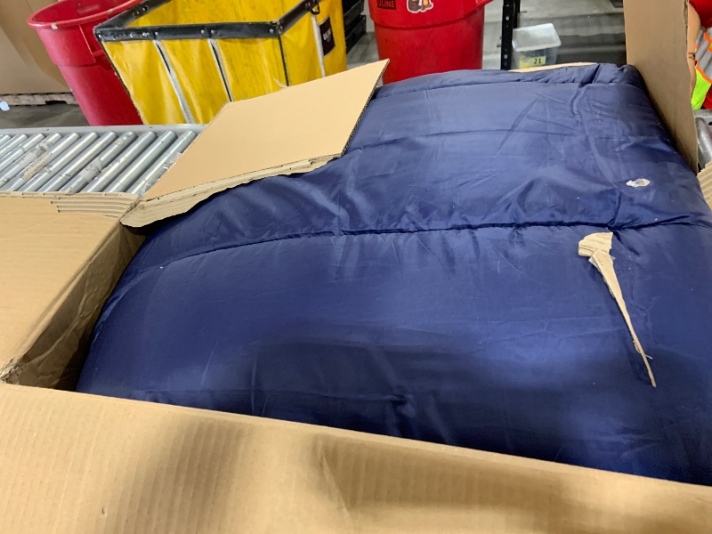 Photo 1 of Coleman Brazos 20/30°F Adult Cool-Weather Sleeping Bag with No-Snag Zipper & Stuff Sack, Machine Washable