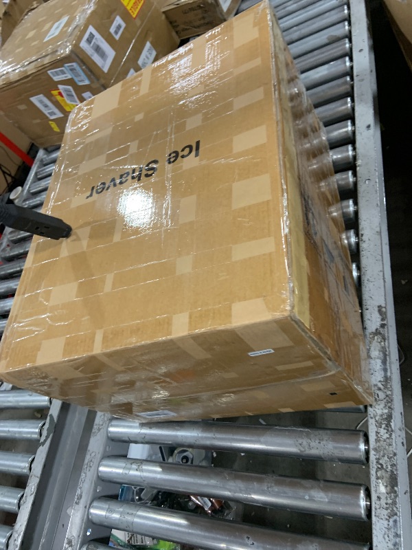Photo 1 of Newhai Ice Shaver Commercial Ice Crusher Electric Shaved Ice Machine 300W Automatic Snow Cone Maker 1400RPM Thickness Adjustable 441 LBS/H Ice Shaving Machine