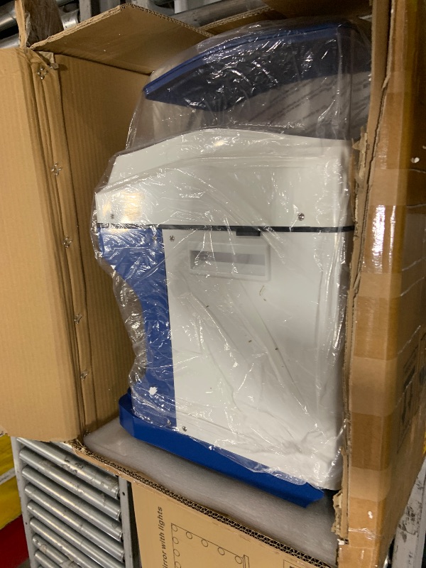 Photo 1 of Newhai Ice Shaver Commercial Ice Crusher Electric Shaved Ice Machine 300W Automatic Snow Cone Maker 1400RPM Thickness Adjustable 441 LBS/H Ice Shaving Machine