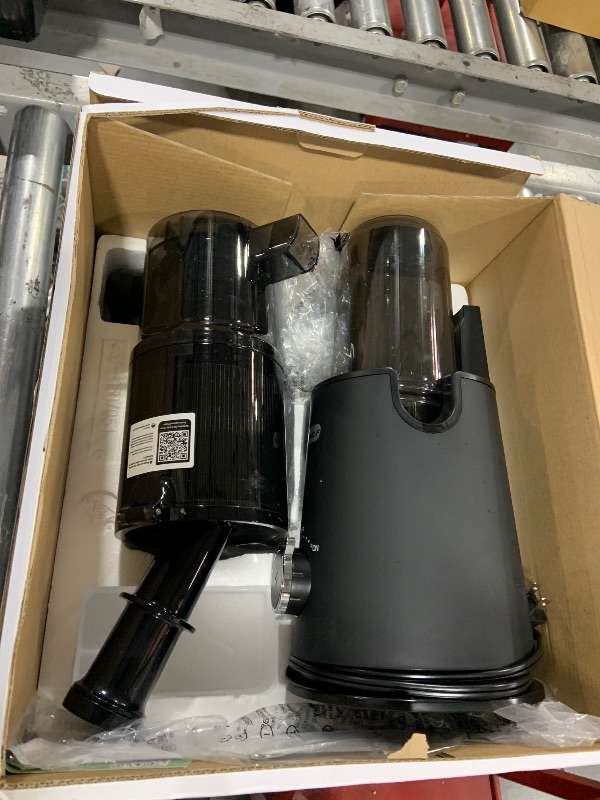Photo 1 of ECOSELF Juicer Machines with Large Feed Chute, Professional Hands Free Cold Press Juicer For Whole Fruits & Vegetables, Self Feeding for Juice Extractor Machine, Easy to Clean