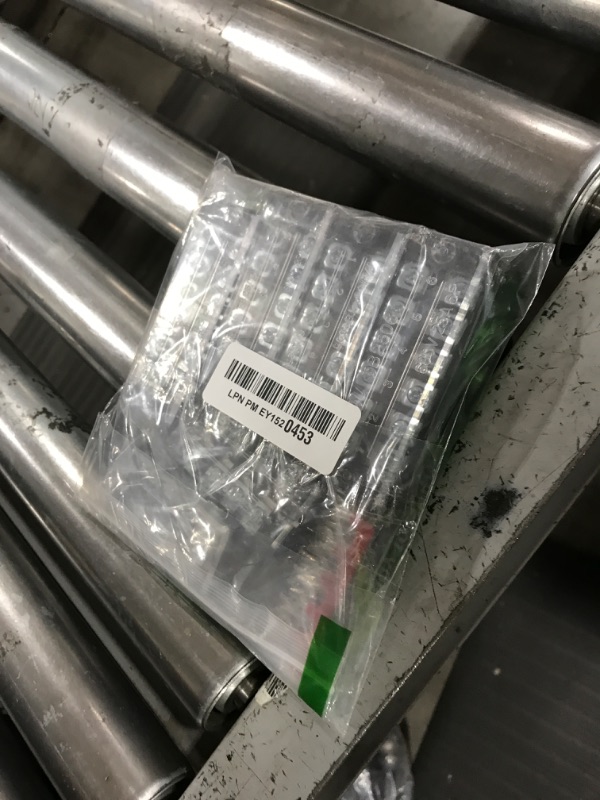Photo 1 of MILAPEAK Terminal Block and Strip - 6 Sets 4/5/6 Positions 600V 25A Dual Row Wire Screw Terminal Strip Block with Cover + 400V 25A Pre-Insulated Terminals Barrier Strips Jumpers (Black & Red)