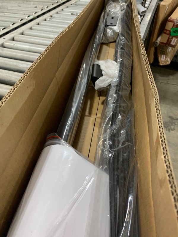 Photo 1 of MELIPRON 60" Truck Cap Topper Rack Adjustable Aluminum Ladder Roof Rack for Kayak Canoe Lumber Pipe(Max Load 500lbs)