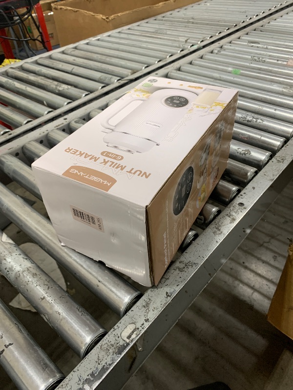 Photo 1 of MAGETANG 7 in 1 Nut Milk Maker Machine 28oz Automatic Almond Milk Maker for Homemade Coconut, Oat, Soy, Plant-Based Milk, Juice with 18H Delay Start/6H Keep Warm/Self Cleaning