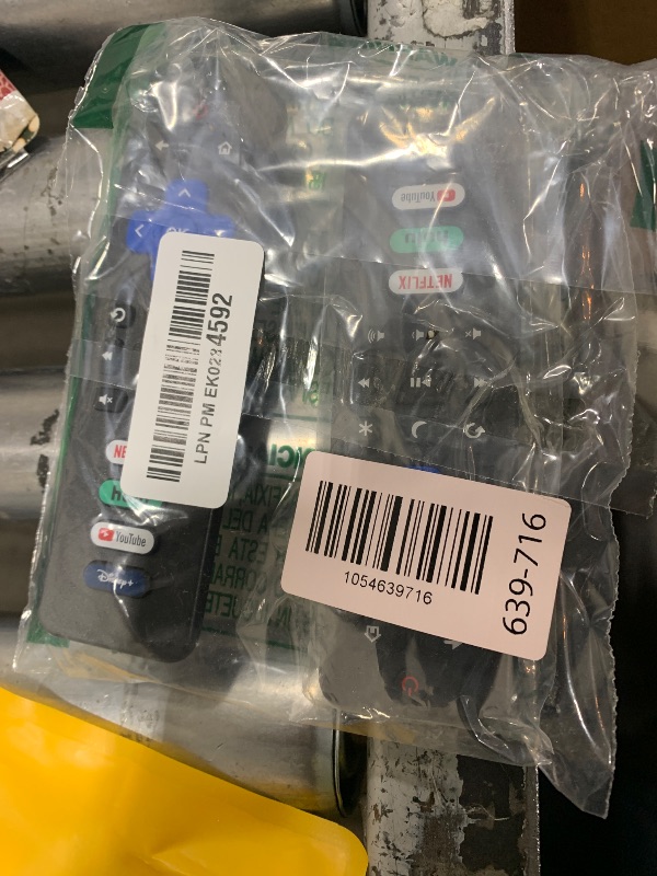 Photo 1 of (Pack of 2) Replacement for Roku-TV-Remote-Control, for TCL Roku/Onn Roku/Hisense Roku/Sharp Roku/Philips Roku Series Smart TVs (Not for Roku Stick, Box, Premiere and Players)