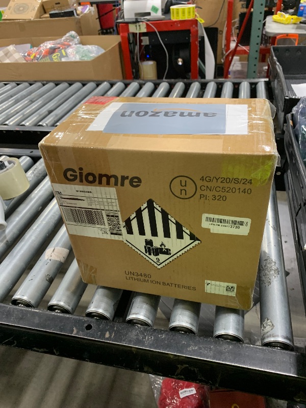 Photo 1 of Giomre Portable Power Station, 297Wh Backup Lithium Battery Generator with 600W AC Output and 120W Fast Charging, Solar Generator for Outdoors Camping, Travel Emergency, Home Blackout