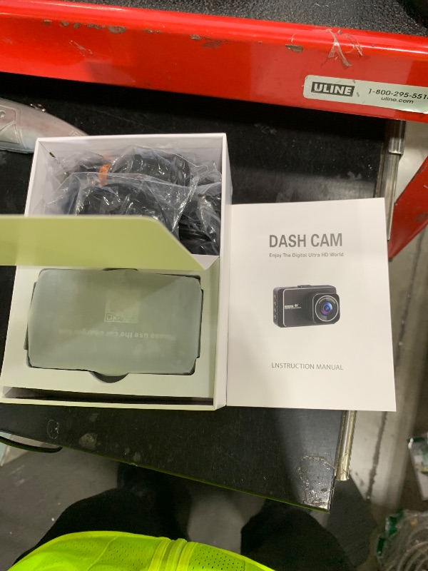 Photo 1 of Dash Cam, 4K Ultra HD Front Camera+2K Rear Cameras, 5G WiFi - Fastest Download speeds app, Support iOS Android,WDR Night Vision, Car Camera with 3" IPS Screen 32GB Card,24H Parking Mode